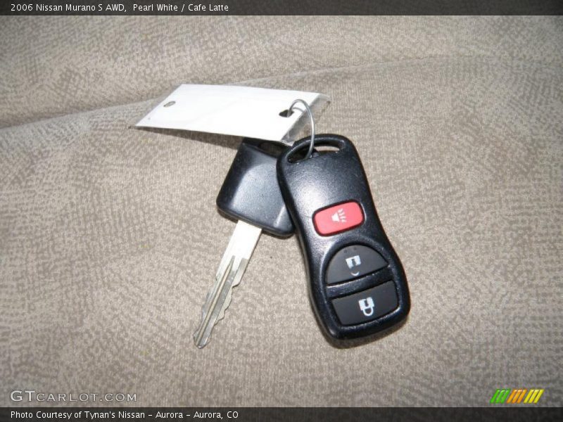 Pearl White / Cafe Latte 2006 Nissan Murano S AWD