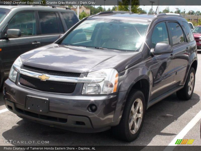 Granite Gray Metallic / Dark Gray 2007 Chevrolet Equinox LT