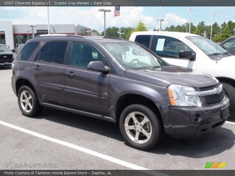 Granite Gray Metallic / Dark Gray 2007 Chevrolet Equinox LT