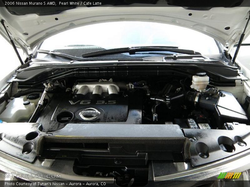 Pearl White / Cafe Latte 2006 Nissan Murano S AWD