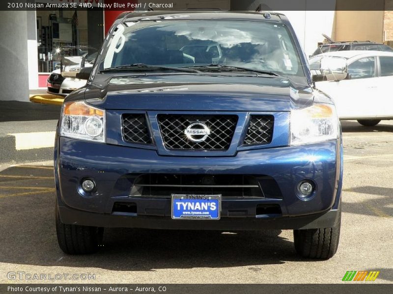 Navy Blue Pearl / Charcoal 2010 Nissan Armada SE 4WD