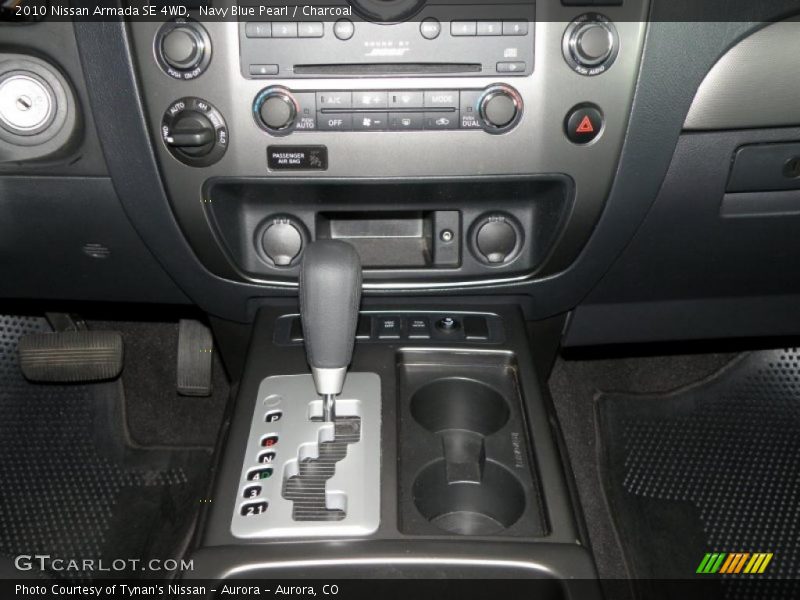 Navy Blue Pearl / Charcoal 2010 Nissan Armada SE 4WD