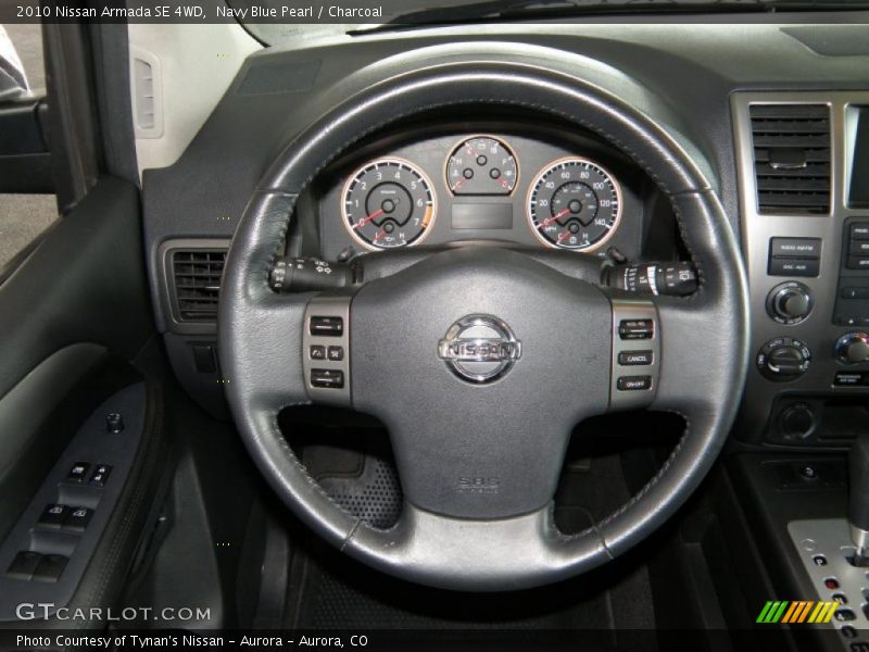 Navy Blue Pearl / Charcoal 2010 Nissan Armada SE 4WD