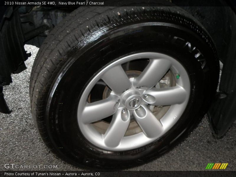 Navy Blue Pearl / Charcoal 2010 Nissan Armada SE 4WD