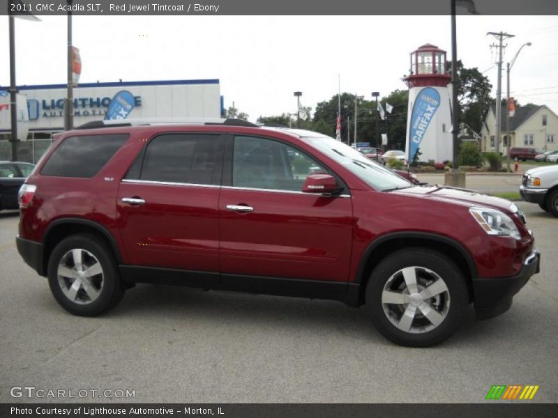 Red Jewel Tintcoat / Ebony 2011 GMC Acadia SLT