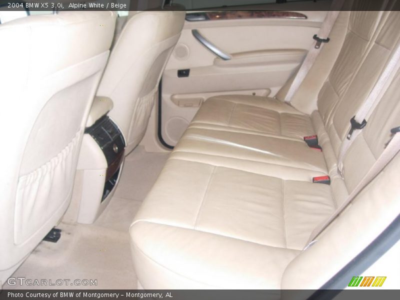 Alpine White / Beige 2004 BMW X5 3.0i