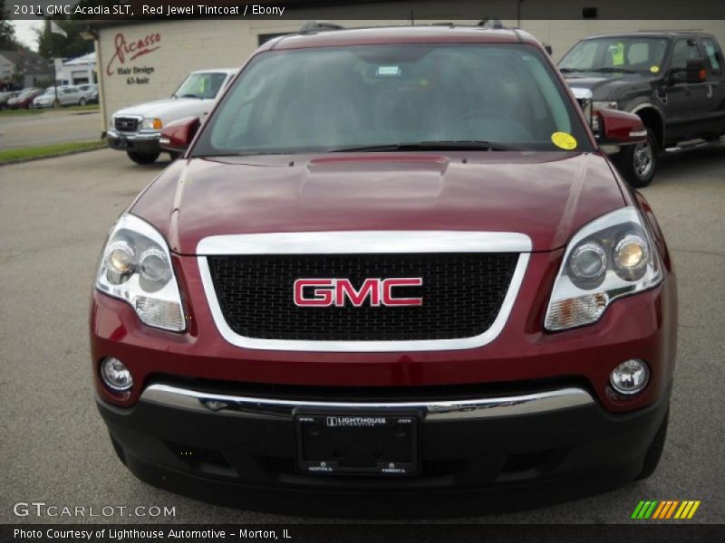 Red Jewel Tintcoat / Ebony 2011 GMC Acadia SLT