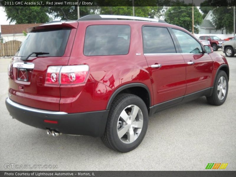 Red Jewel Tintcoat / Ebony 2011 GMC Acadia SLT