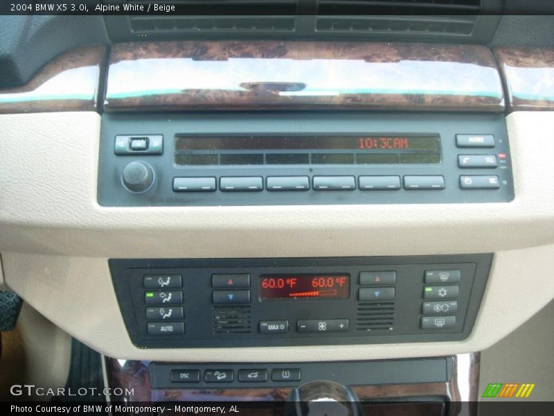 Alpine White / Beige 2004 BMW X5 3.0i