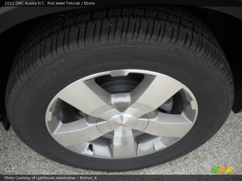 Red Jewel Tintcoat / Ebony 2011 GMC Acadia SLT