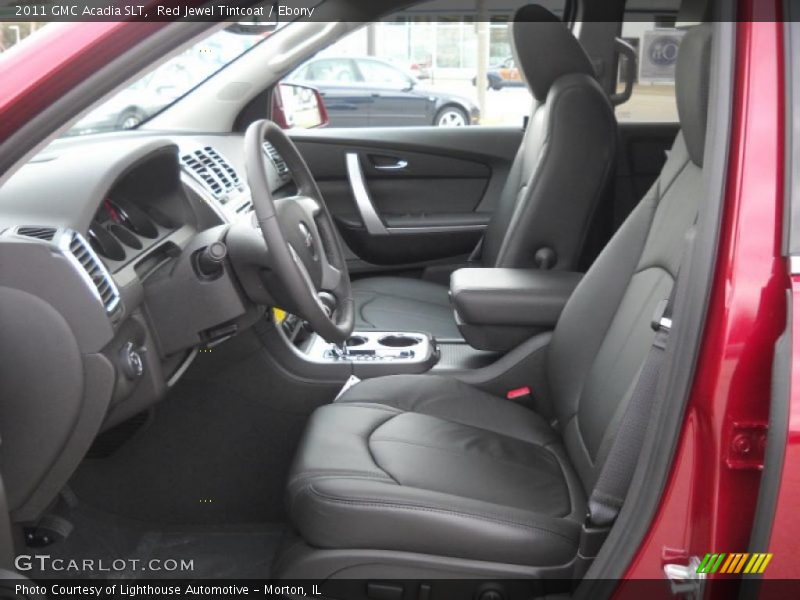 Red Jewel Tintcoat / Ebony 2011 GMC Acadia SLT