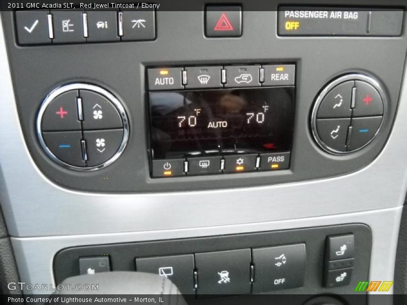 Red Jewel Tintcoat / Ebony 2011 GMC Acadia SLT
