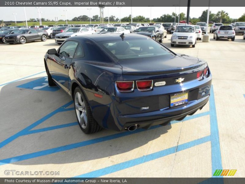 Imperial Blue Metallic / Black 2010 Chevrolet Camaro SS/RS Coupe