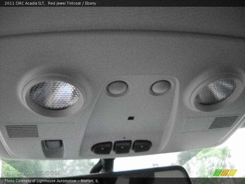 Red Jewel Tintcoat / Ebony 2011 GMC Acadia SLT