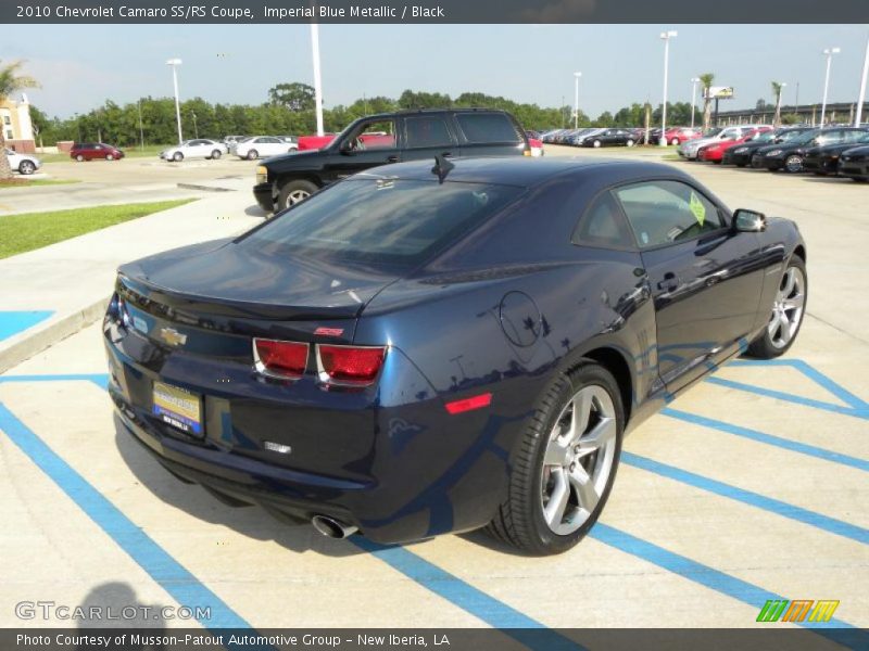 Imperial Blue Metallic / Black 2010 Chevrolet Camaro SS/RS Coupe