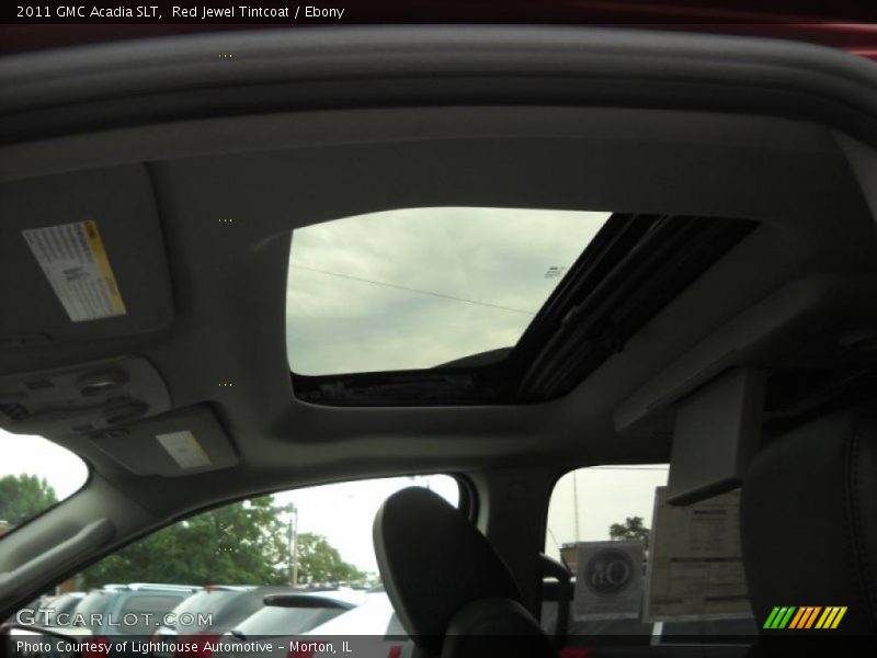 Red Jewel Tintcoat / Ebony 2011 GMC Acadia SLT