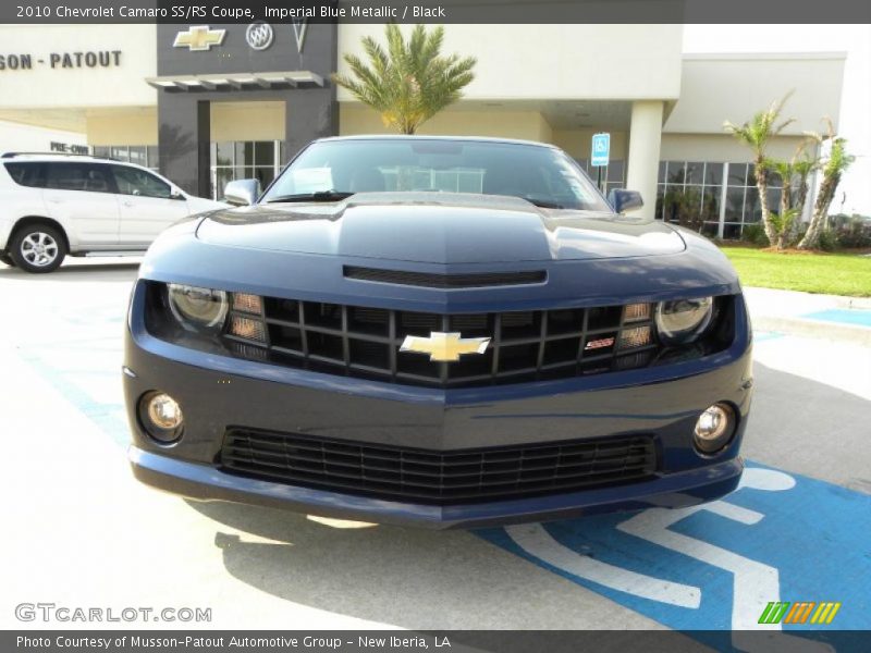 Imperial Blue Metallic / Black 2010 Chevrolet Camaro SS/RS Coupe