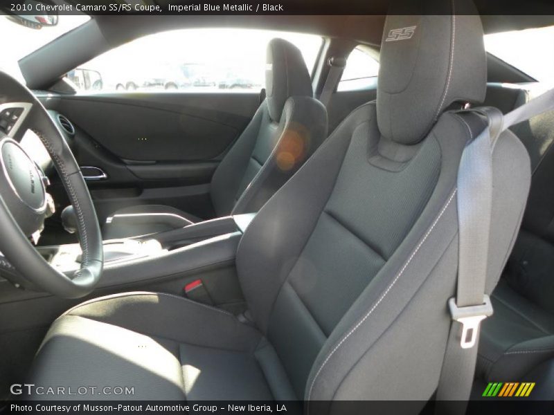 Imperial Blue Metallic / Black 2010 Chevrolet Camaro SS/RS Coupe
