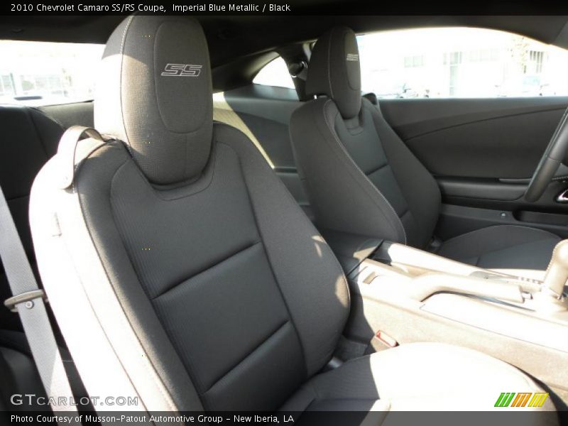 Imperial Blue Metallic / Black 2010 Chevrolet Camaro SS/RS Coupe