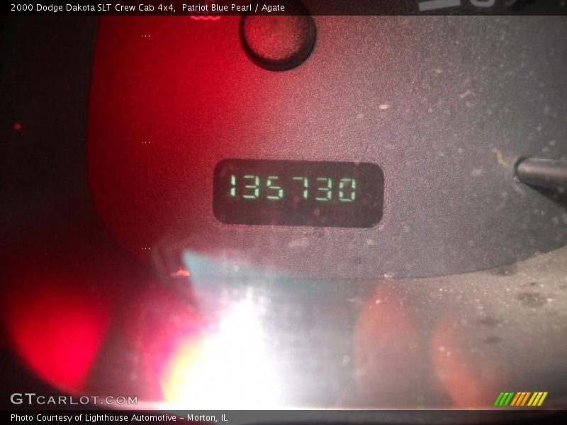 Patriot Blue Pearl / Agate 2000 Dodge Dakota SLT Crew Cab 4x4