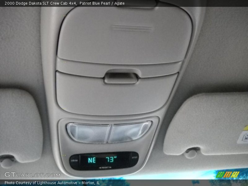 Patriot Blue Pearl / Agate 2000 Dodge Dakota SLT Crew Cab 4x4