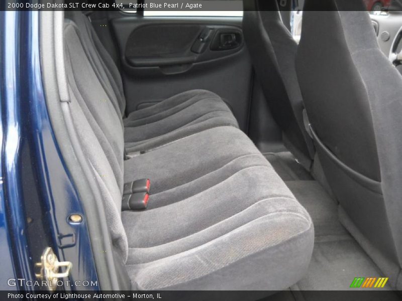 Patriot Blue Pearl / Agate 2000 Dodge Dakota SLT Crew Cab 4x4