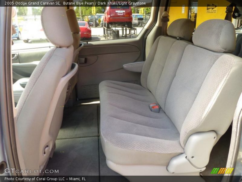 Butane Blue Pearl / Dark Khaki/Light Graystone 2005 Dodge Grand Caravan SE