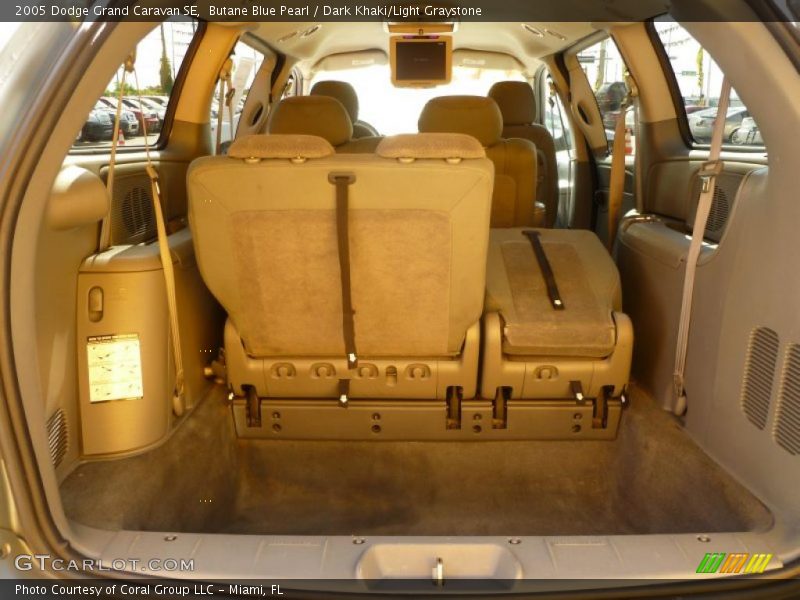 Butane Blue Pearl / Dark Khaki/Light Graystone 2005 Dodge Grand Caravan SE