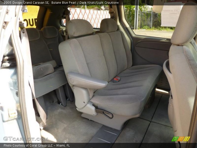 Butane Blue Pearl / Dark Khaki/Light Graystone 2005 Dodge Grand Caravan SE