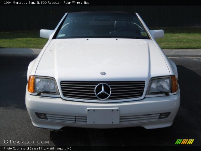 Polar White / Blue 1994 Mercedes-Benz SL 600 Roadster