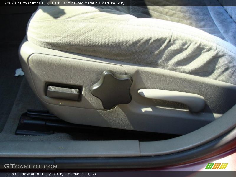 Dark Carmine Red Metallic / Medium Gray 2002 Chevrolet Impala LS