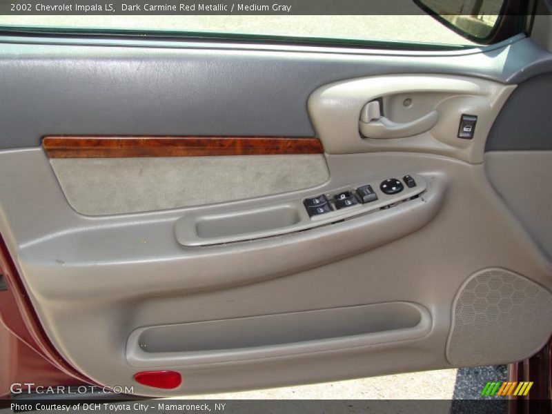 Dark Carmine Red Metallic / Medium Gray 2002 Chevrolet Impala LS