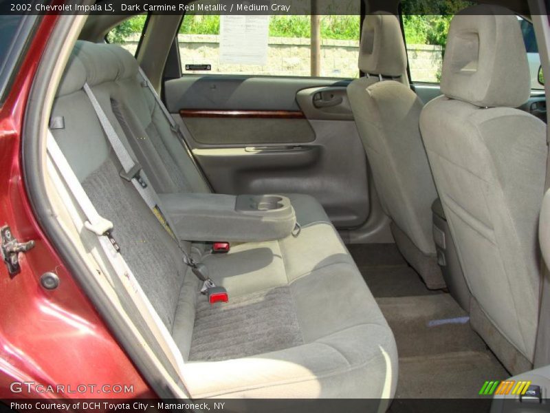Dark Carmine Red Metallic / Medium Gray 2002 Chevrolet Impala LS