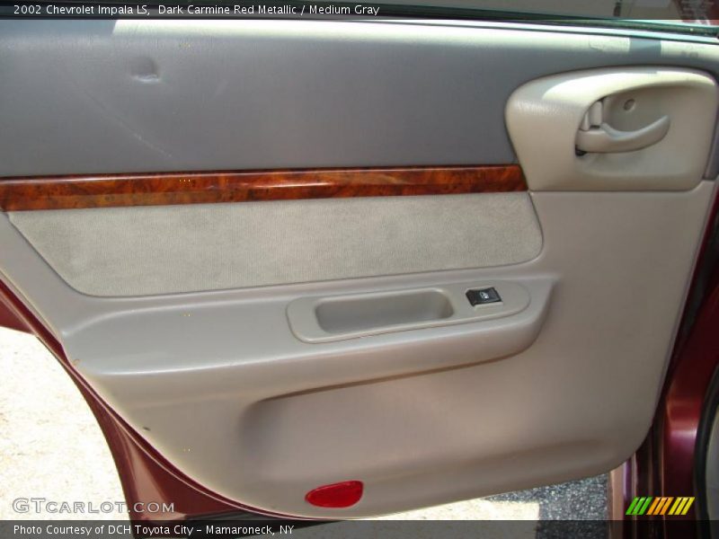 Dark Carmine Red Metallic / Medium Gray 2002 Chevrolet Impala LS