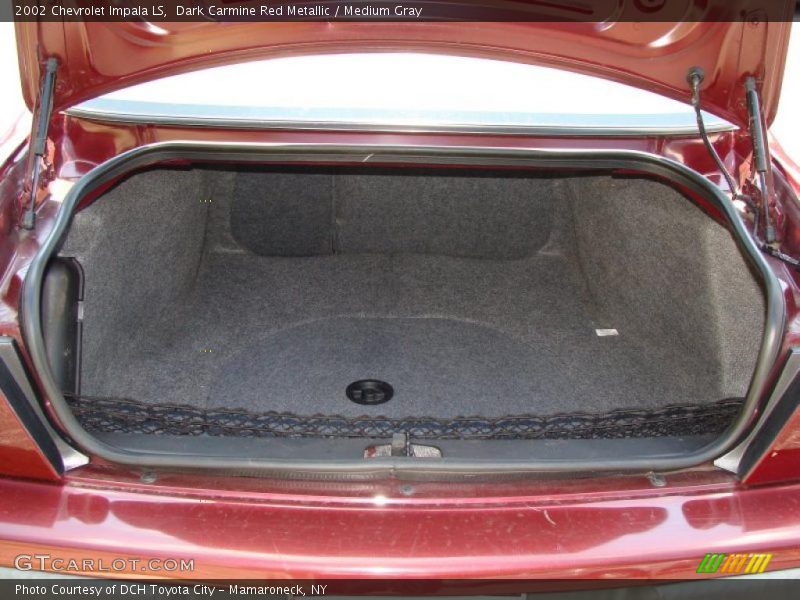 Dark Carmine Red Metallic / Medium Gray 2002 Chevrolet Impala LS