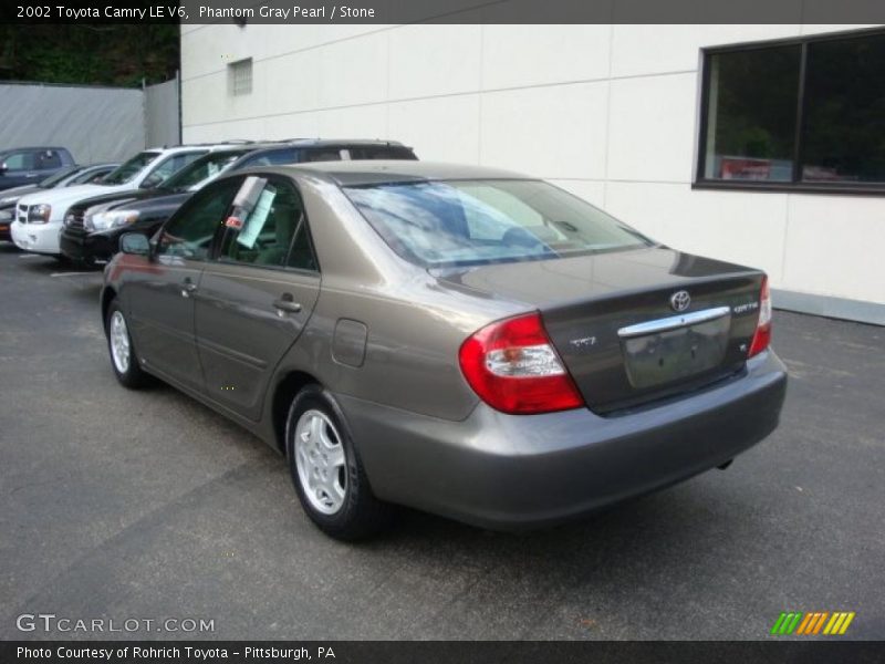 Phantom Gray Pearl / Stone 2002 Toyota Camry LE V6