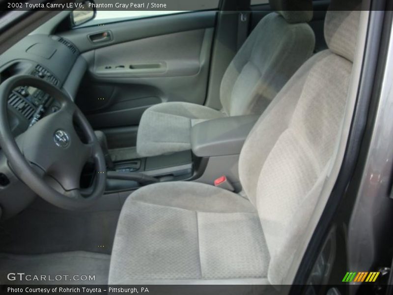 Phantom Gray Pearl / Stone 2002 Toyota Camry LE V6