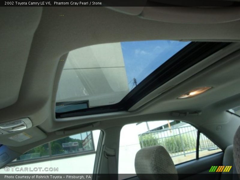 Phantom Gray Pearl / Stone 2002 Toyota Camry LE V6