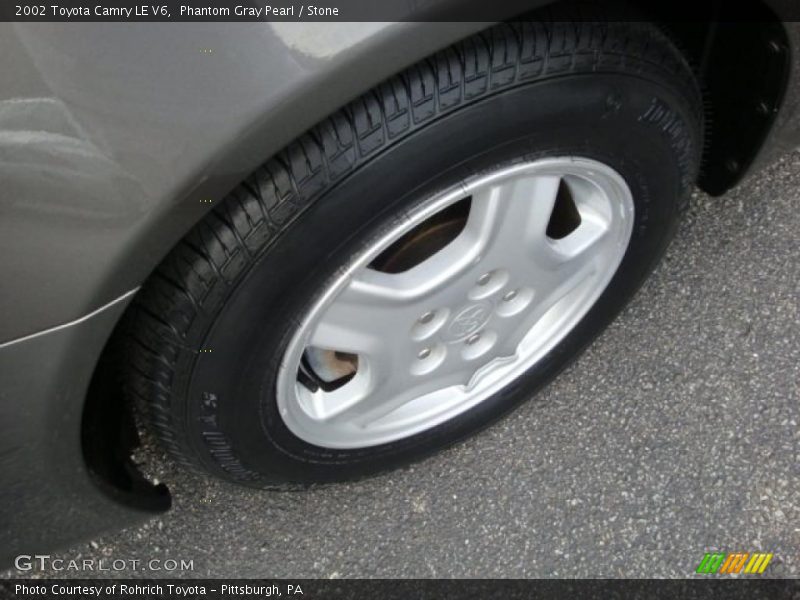 Phantom Gray Pearl / Stone 2002 Toyota Camry LE V6