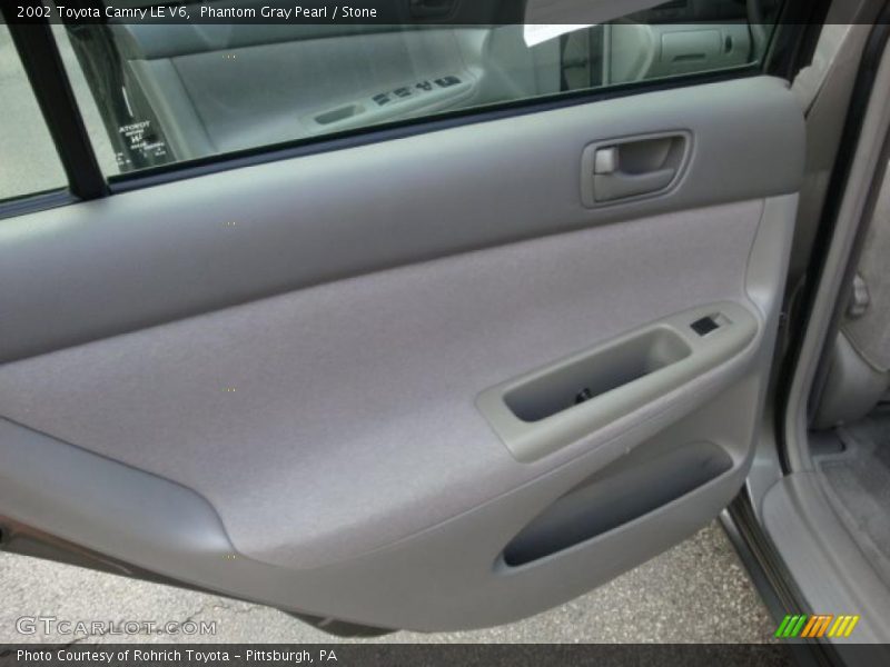 Phantom Gray Pearl / Stone 2002 Toyota Camry LE V6