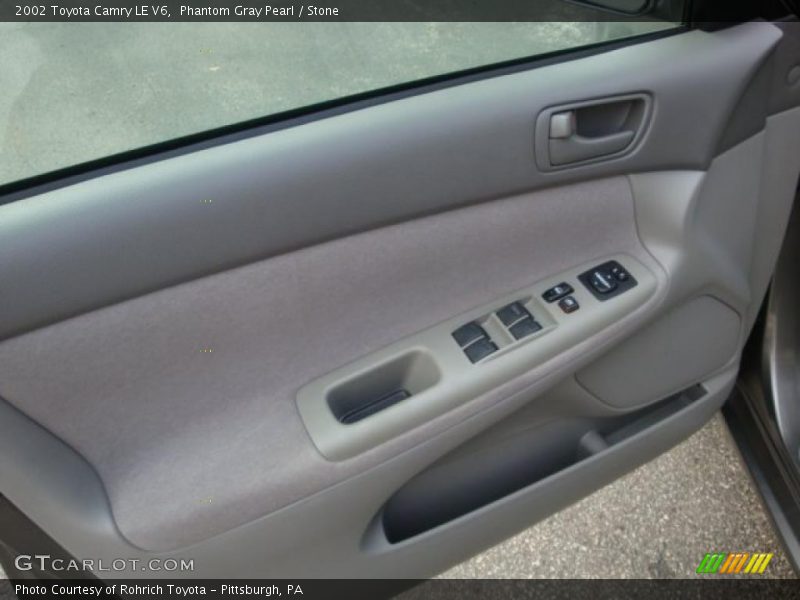 Phantom Gray Pearl / Stone 2002 Toyota Camry LE V6