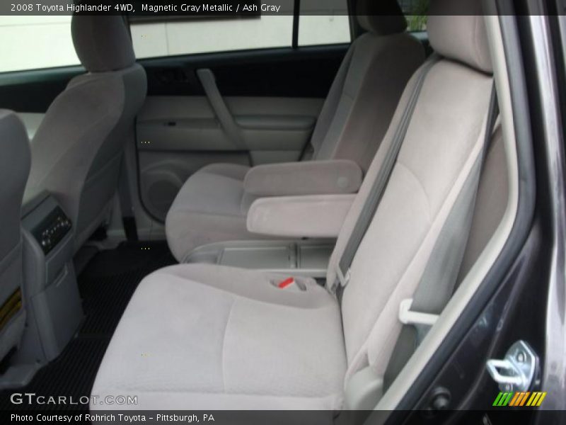 Magnetic Gray Metallic / Ash Gray 2008 Toyota Highlander 4WD