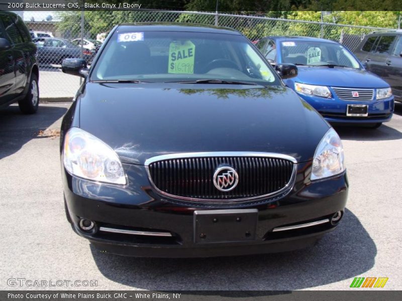 Black Onyx / Ebony 2006 Buick Lucerne CXS