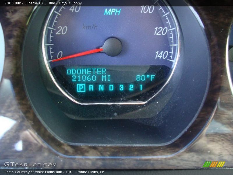 Black Onyx / Ebony 2006 Buick Lucerne CXS