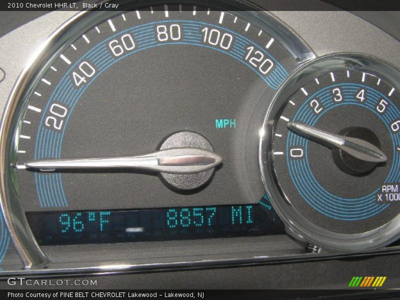 Black / Gray 2010 Chevrolet HHR LT
