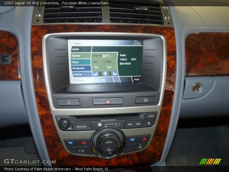 Porcelain White / Ivory/Slate 2007 Jaguar XK XK8 Convertible
