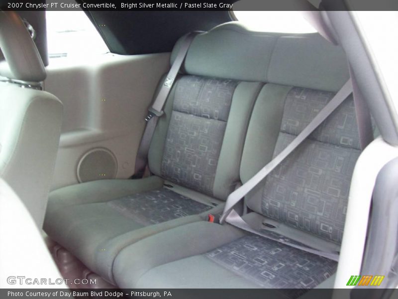 Bright Silver Metallic / Pastel Slate Gray 2007 Chrysler PT Cruiser Convertible