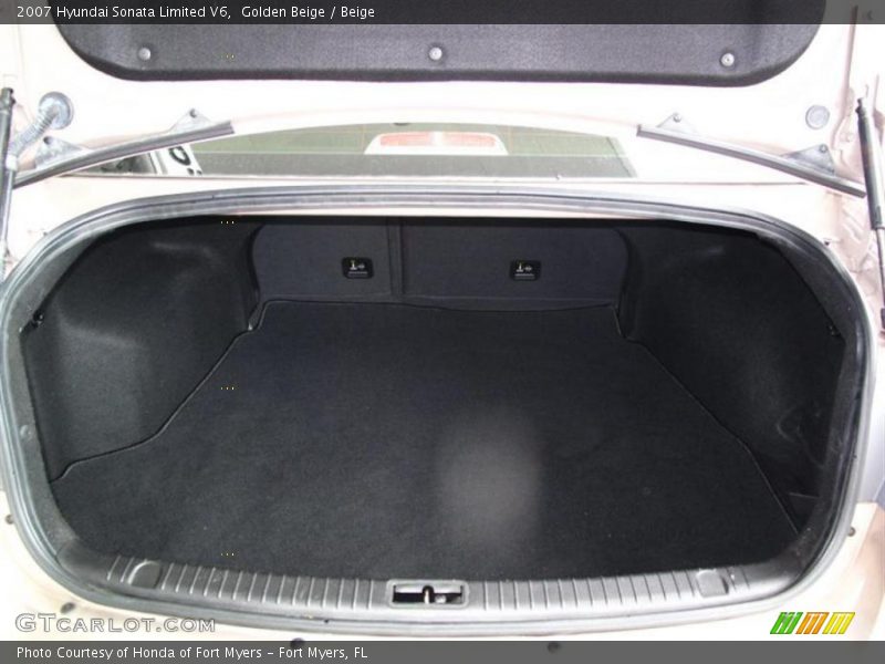 Golden Beige / Beige 2007 Hyundai Sonata Limited V6