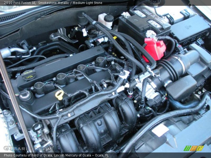 Smokestone Metallic / Medium Light Stone 2010 Ford Fusion SE