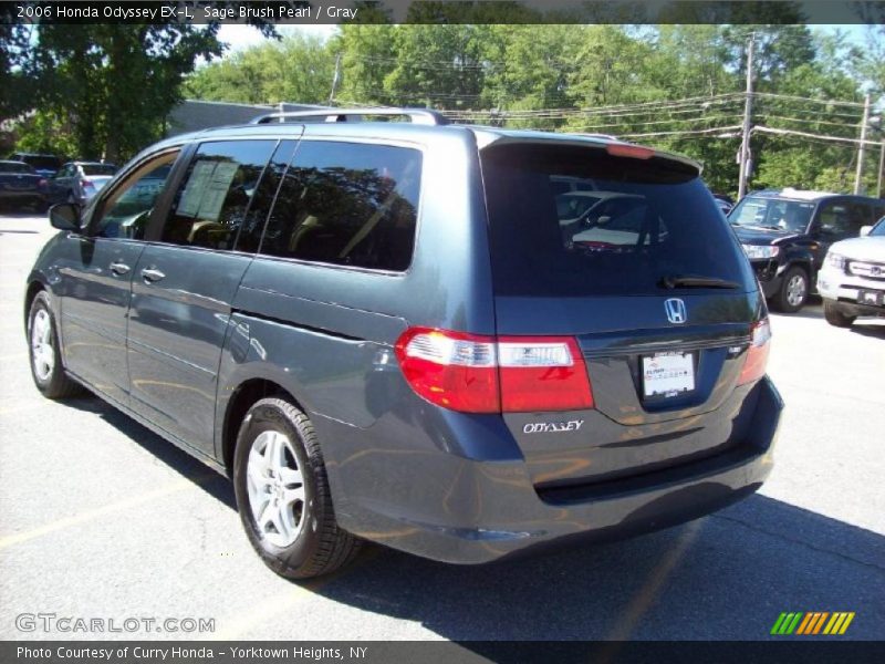Sage Brush Pearl / Gray 2006 Honda Odyssey EX-L